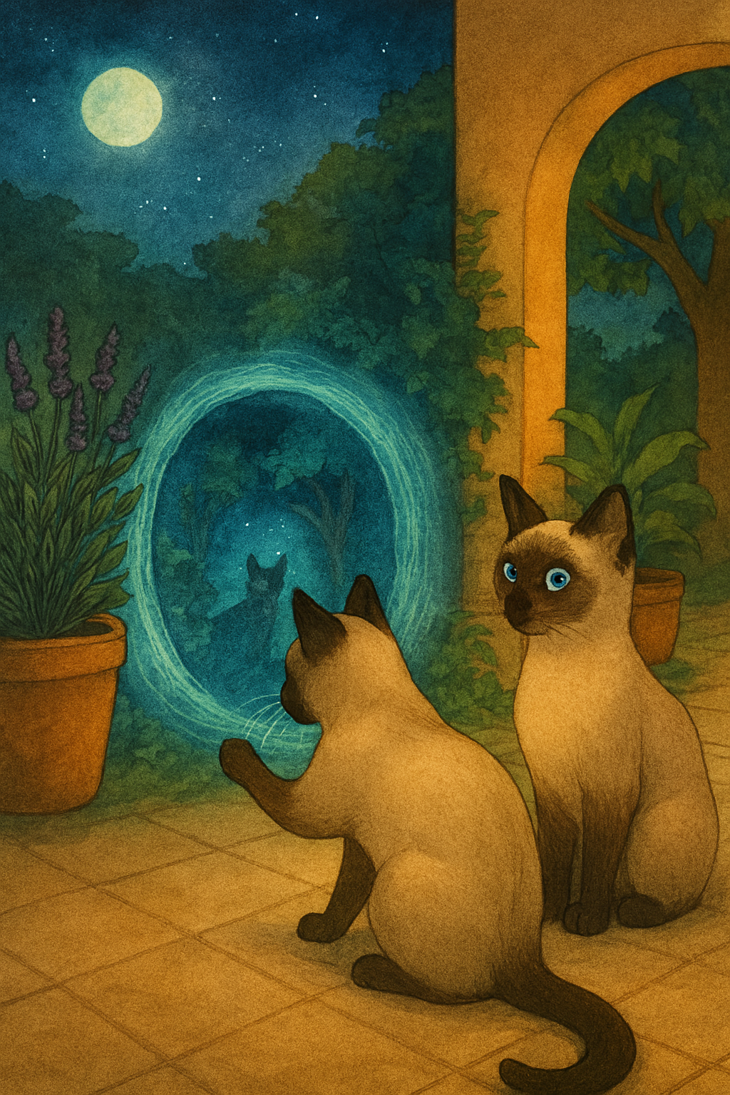 Simba & Nala : Les Gardiens du Patio Enchanté