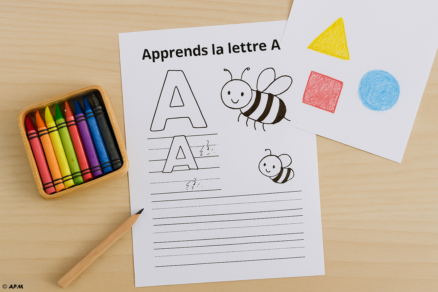 Apprendre à tracer les lettres - Fiches d'écriture Maternelle